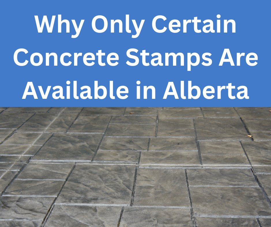 red deer concrete contractor concrete stamps availability