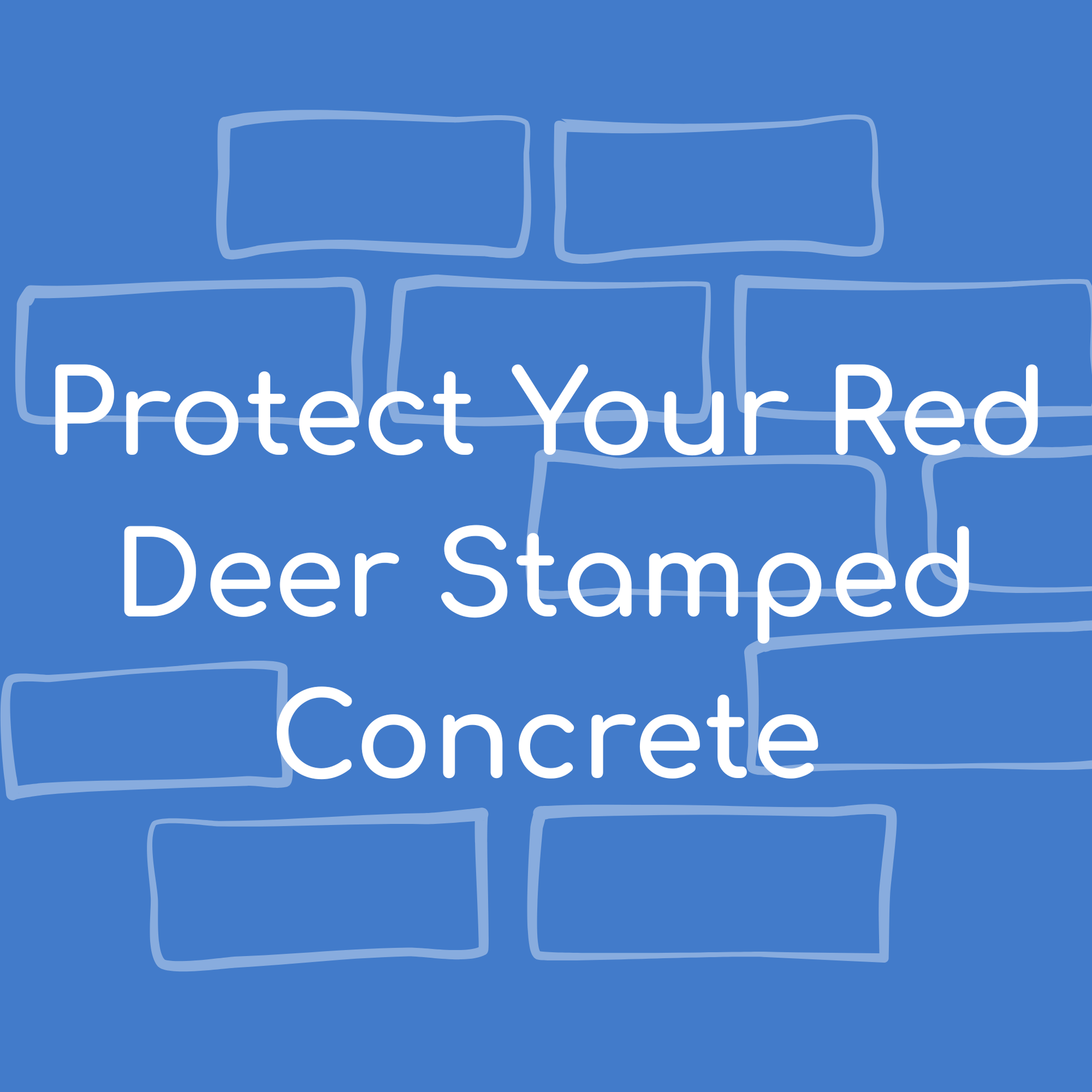 protect your red deer concrete