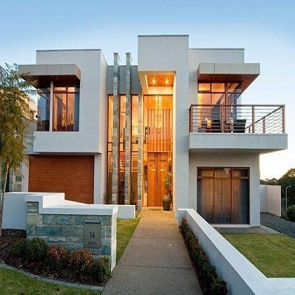 modern home exterior