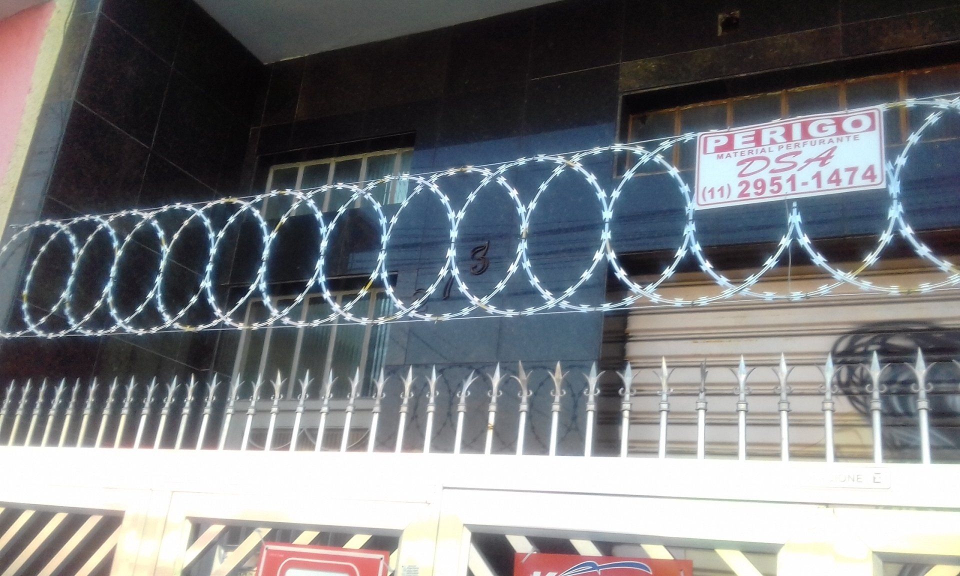 Cercas Concertinas e Redes de Proteção no Tucuruvi DSA Cercas