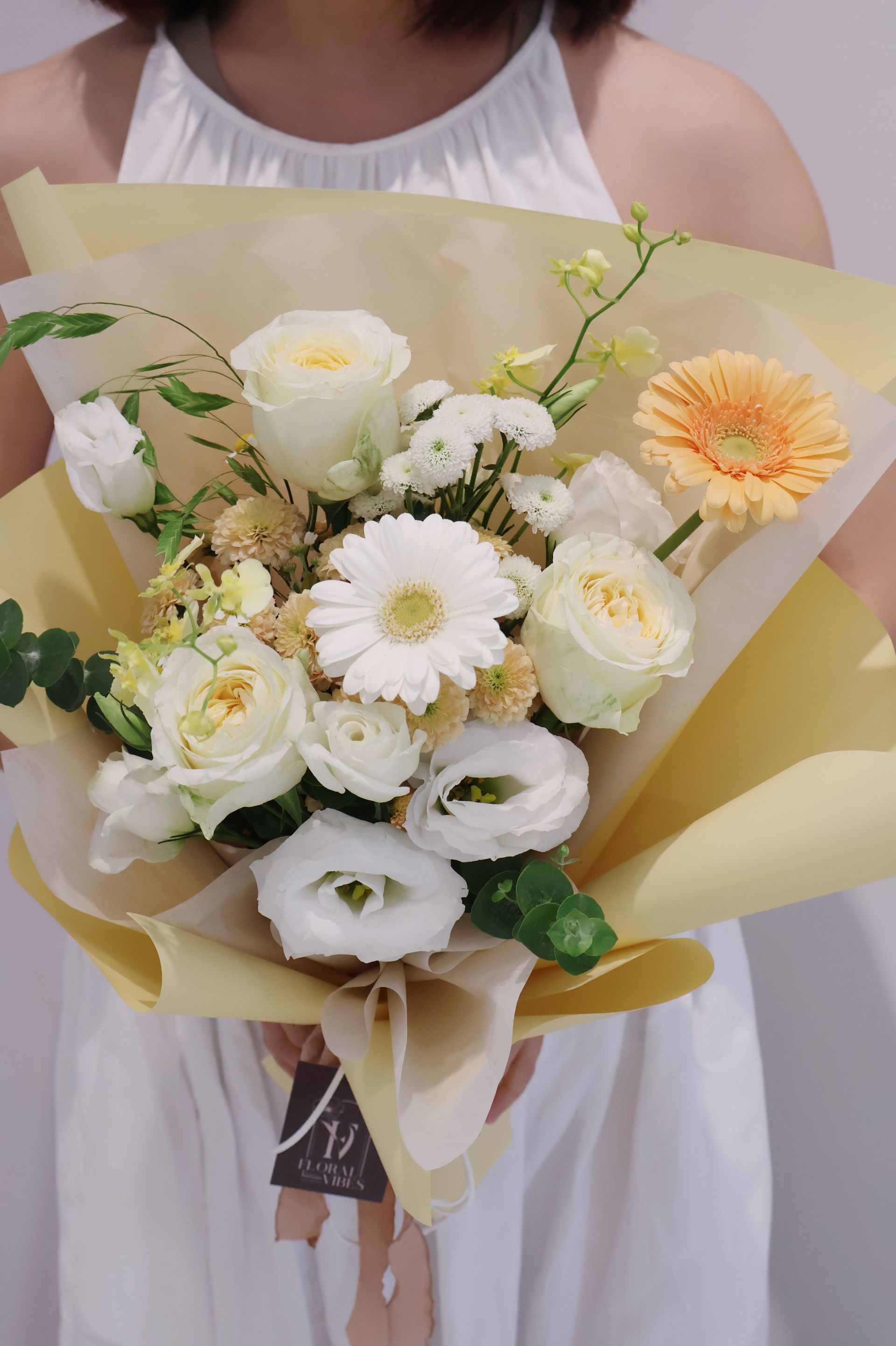 客製花束-黃色系