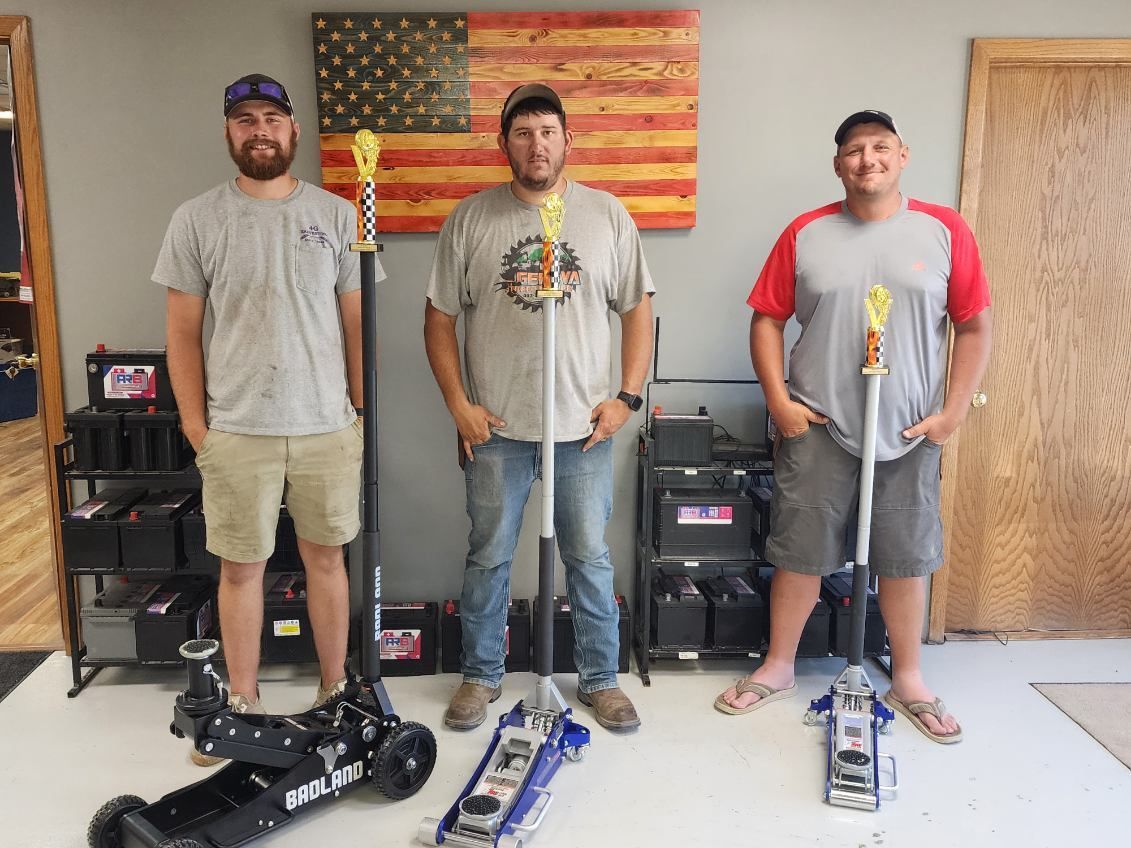 Annual Burnout Contest at Aspegren Repair in Sutton, NE
