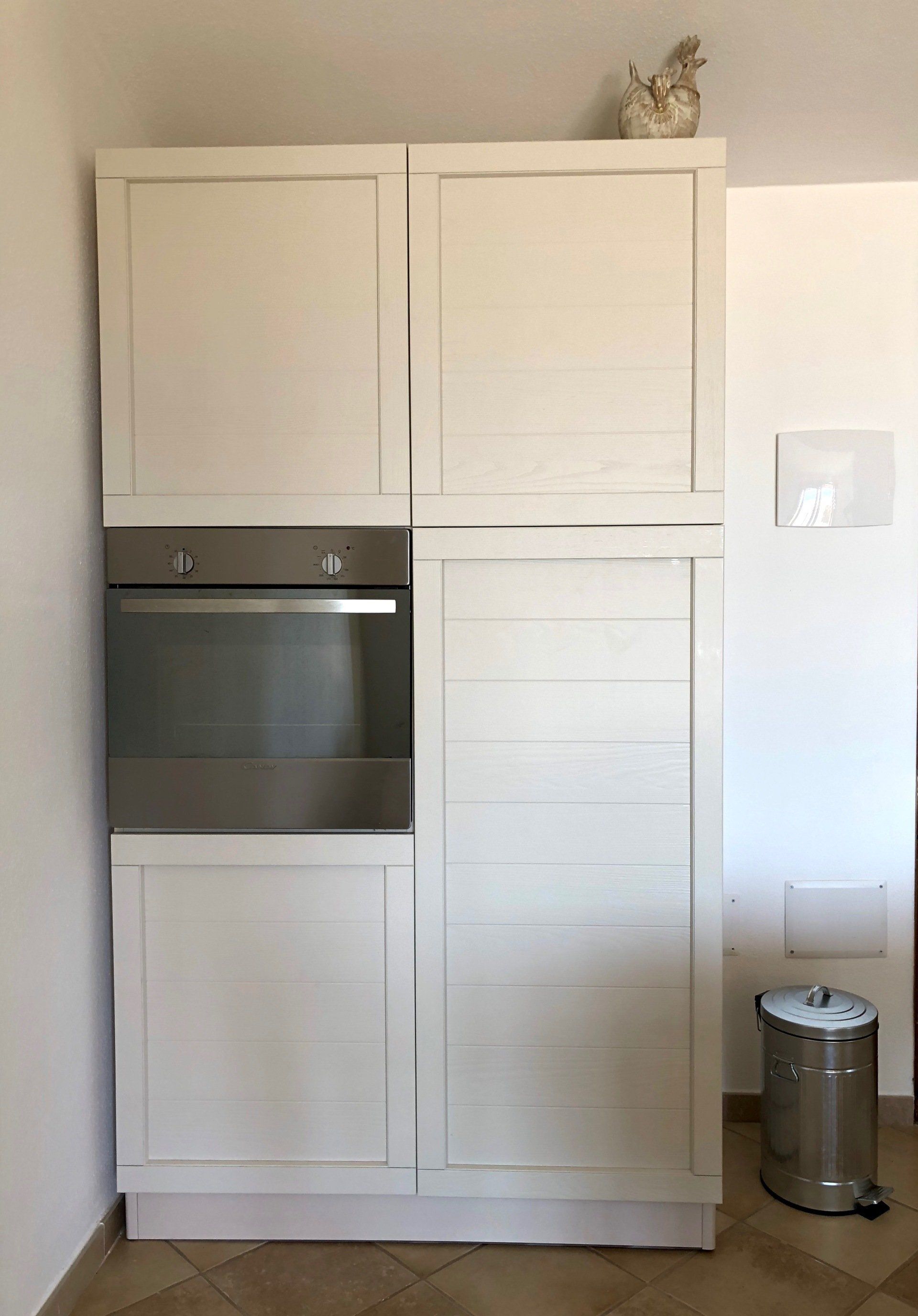 cucina con forno a micronde