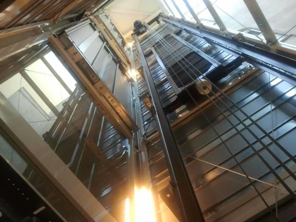 Vista interna di un'incastellatura