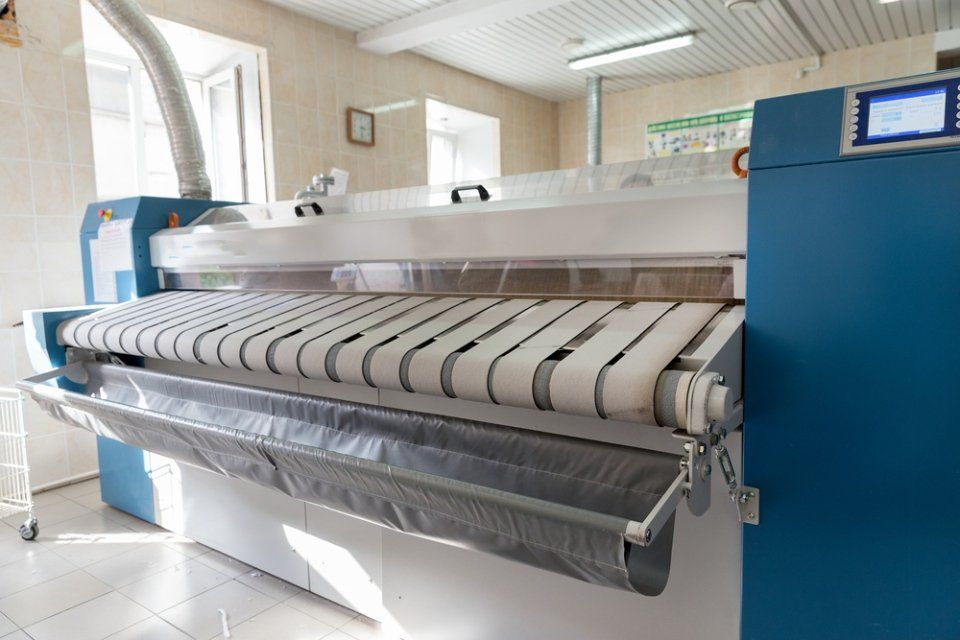 machinery for industrial laundries