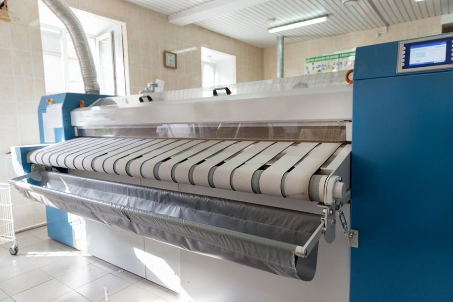 machinery for industrial laundries