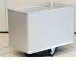 laundry bag trolley movable bottom