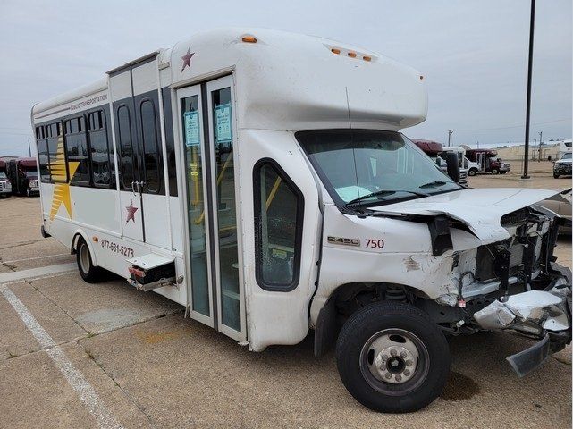 Wrecked bus for handicapped passengers