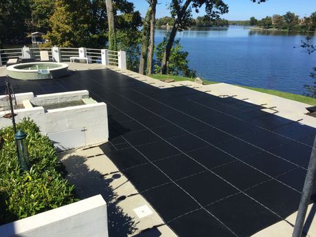 Swim Tech - Expert LOOP-LOC® Safety Pool Cover Installers Super Dense Mesh Safety Pool Covers