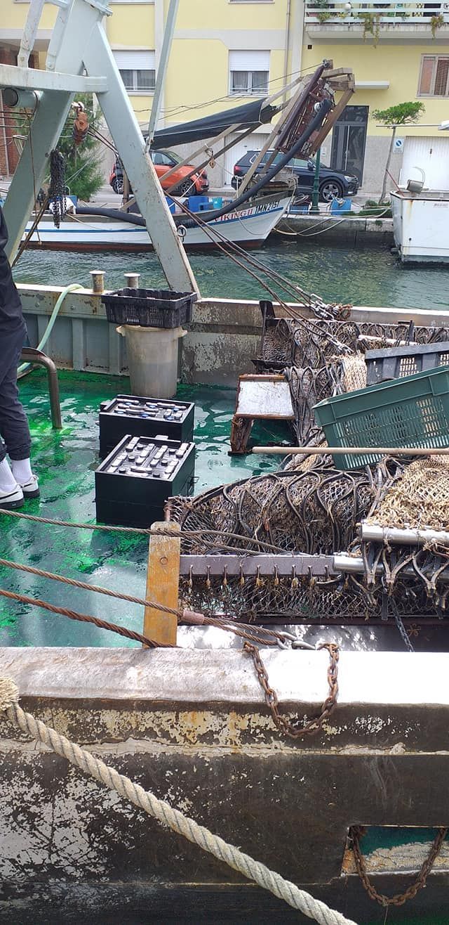 Batterie su peschereccio