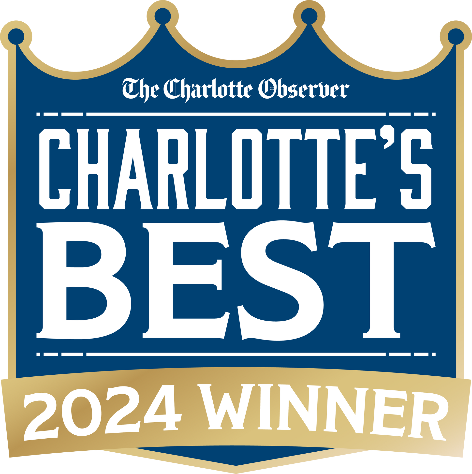 The charlotte observer has named charlotte 's best 2024 winner.