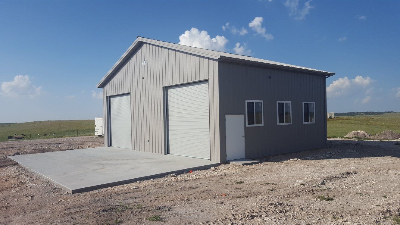Silver Barn Back View – Elizabeth, CO – D & G Construction