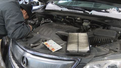 Vehicle tips in negative temperatures - Babcock Auto Care