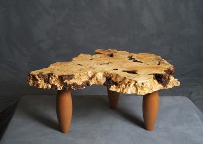 Buckeye burl table - Doylestown, PA - Hoehne Clark Fine Furniture & Design