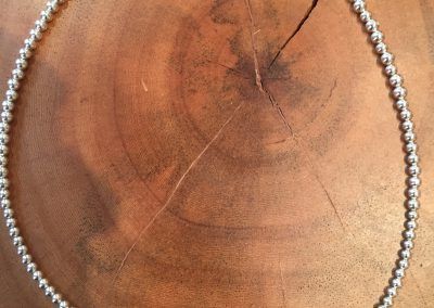 Necklace aquamarine silver beads - Doylestown, PA - Hoehne Clark Fine Furniture & Design