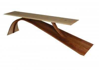 Wooden custom chair - Doylestown, PA - Hoehne Clark Fine Furniture & Design