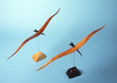 Wooden birds - Doylestown, PA - Hoehne Clark Fine Furniture & Design