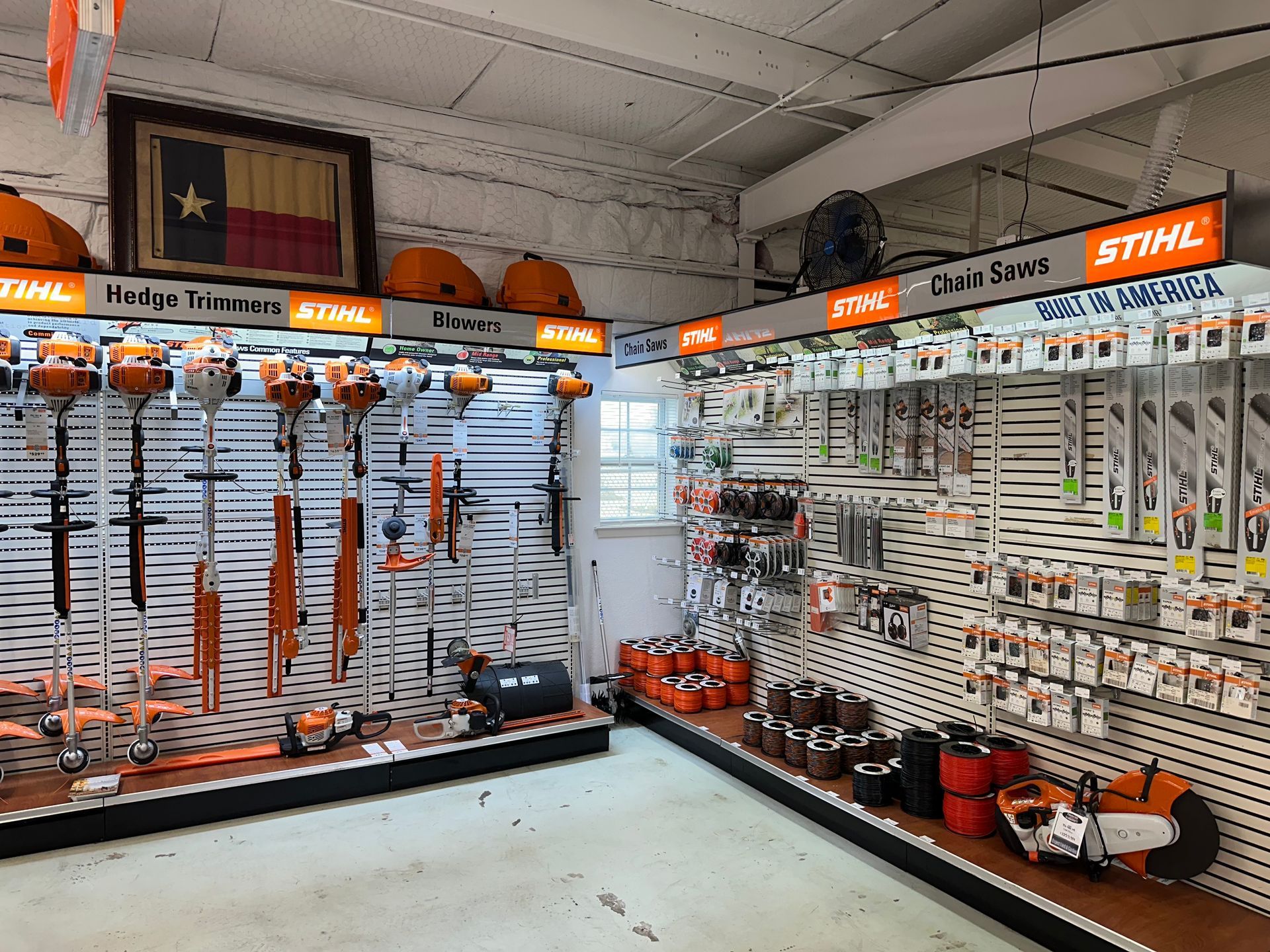 Stihl bars, chains, hedge trimmers, cutoff saw TS 420