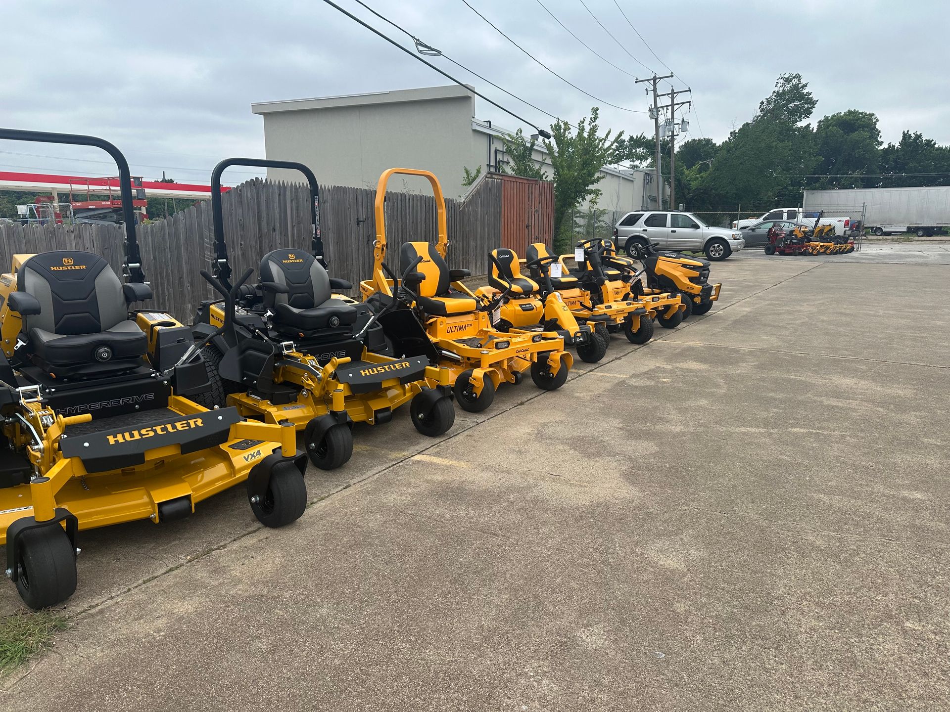Cub Cadet and Hustler Mowers
