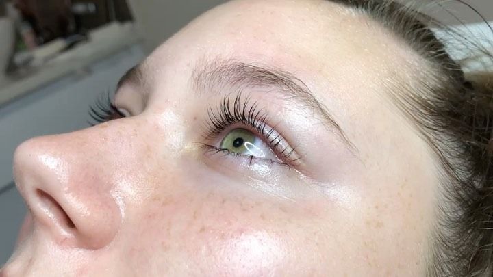 A Close Up of a Woman's Face With Green Eyes and Long Eyelashes — Erikka's All Occasion Beauty In Rockhampton City, QLD