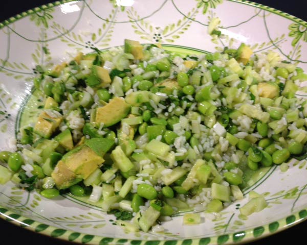 Edamame Rice Salad