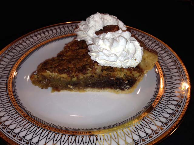 Pecan Pie with Kahlúa and Chocolate Chips