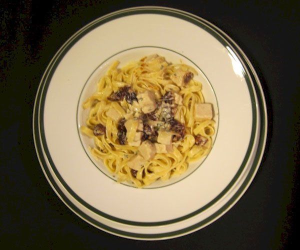 Pasta with Turkey and Dried Cherries