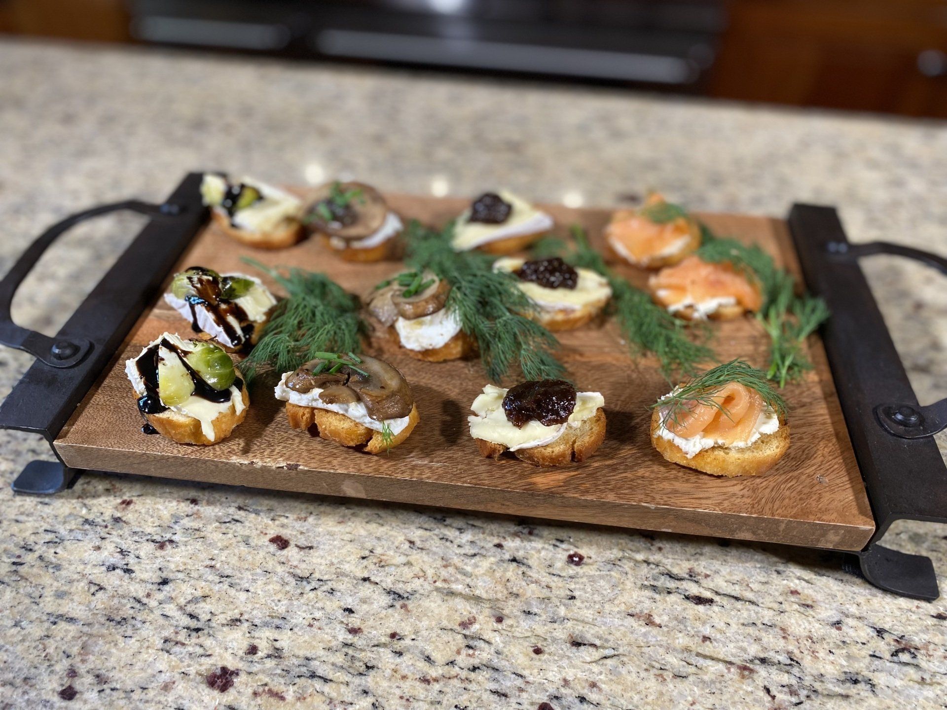 Crostini With Various Toppings (Part 2)