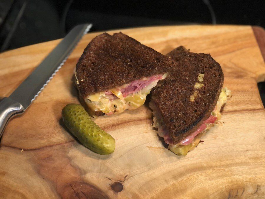 Grilled Reuben Sandwiches