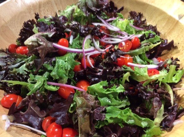 Mixed Greens with Sherry Vinaigrette