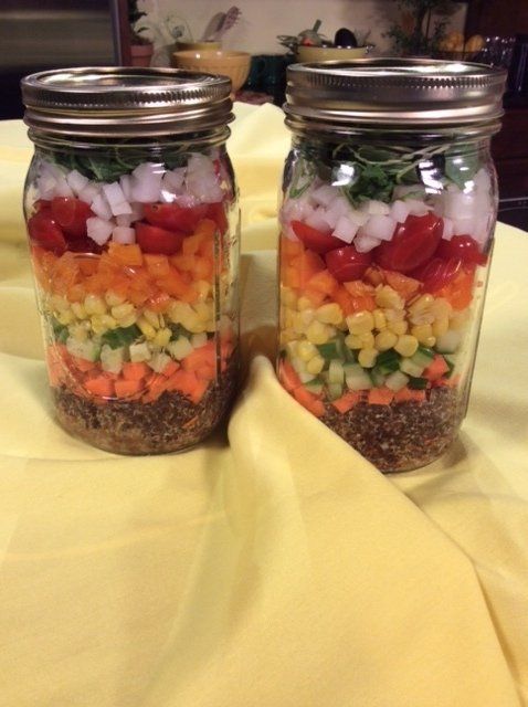 Quinoa Salad in a Jar