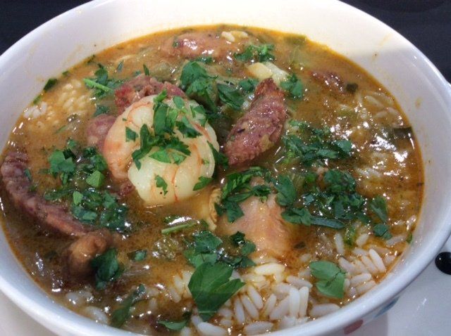 Chicken, Shrimp and Sausage Gumbo