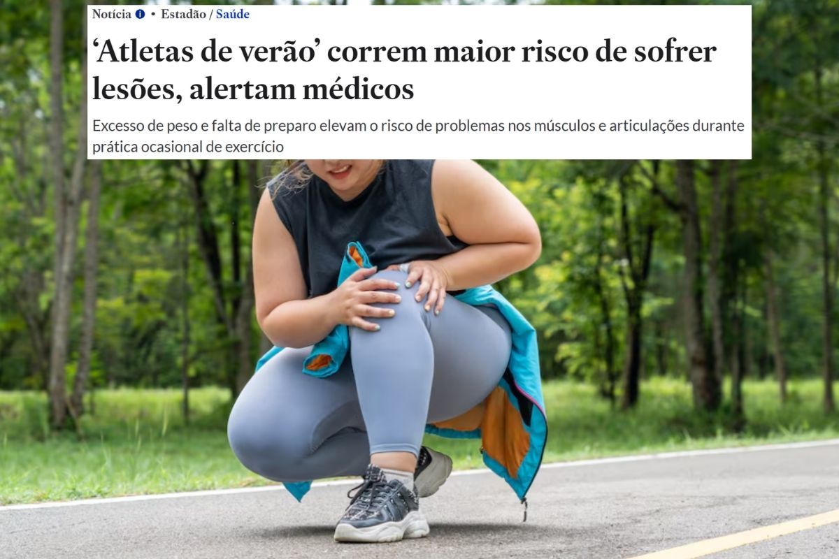 Dr. Diego Munhoz fala sobre os riscos dos “atletas de verão”