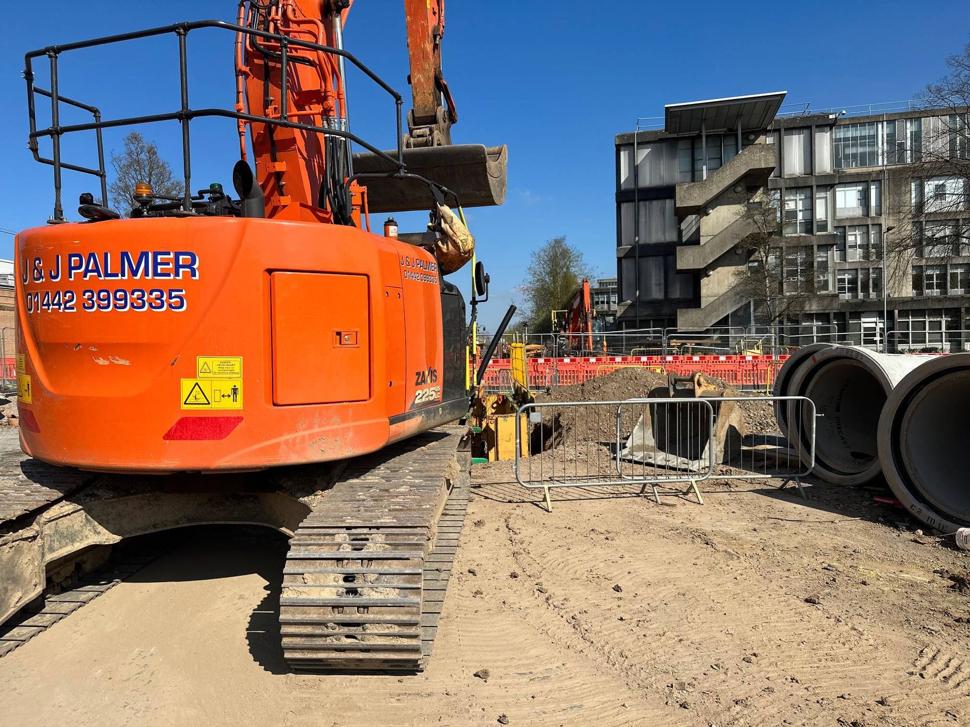 Electrical Install at Open space