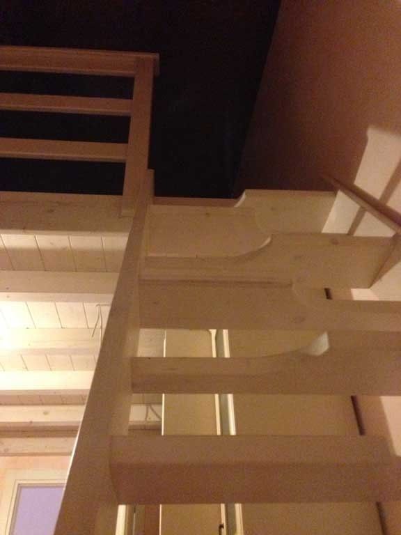 Scala interna con rampe