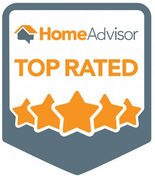 A 1 year home advisor screened and approved logo.