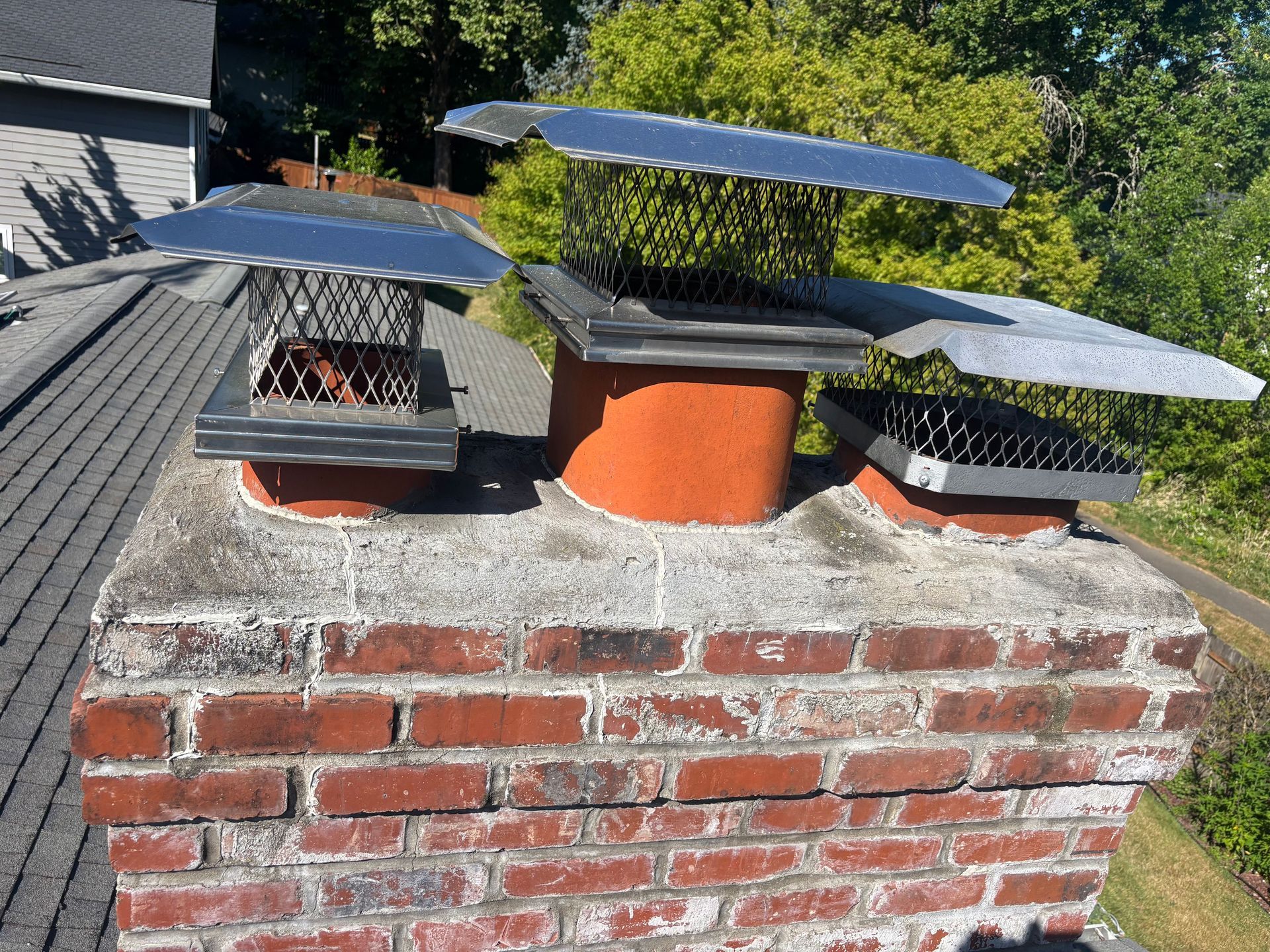 Chimney cap service in Portland, OR