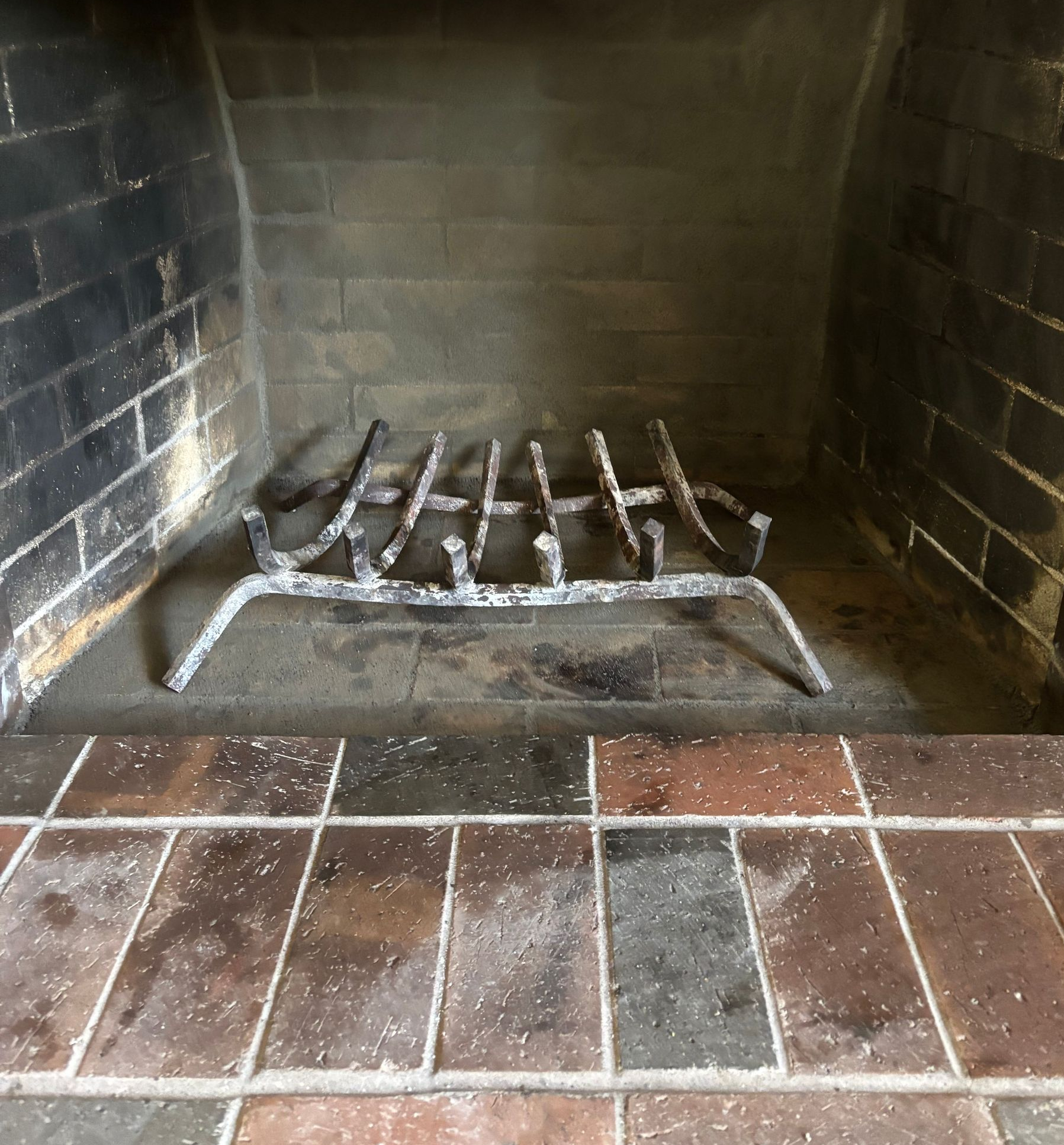 Fireplace brick restoration in Portland, OR