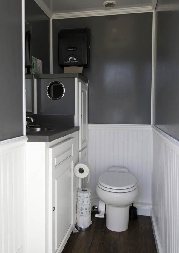 Toilet interior — Portable Toilets in Ypsilanti, MI