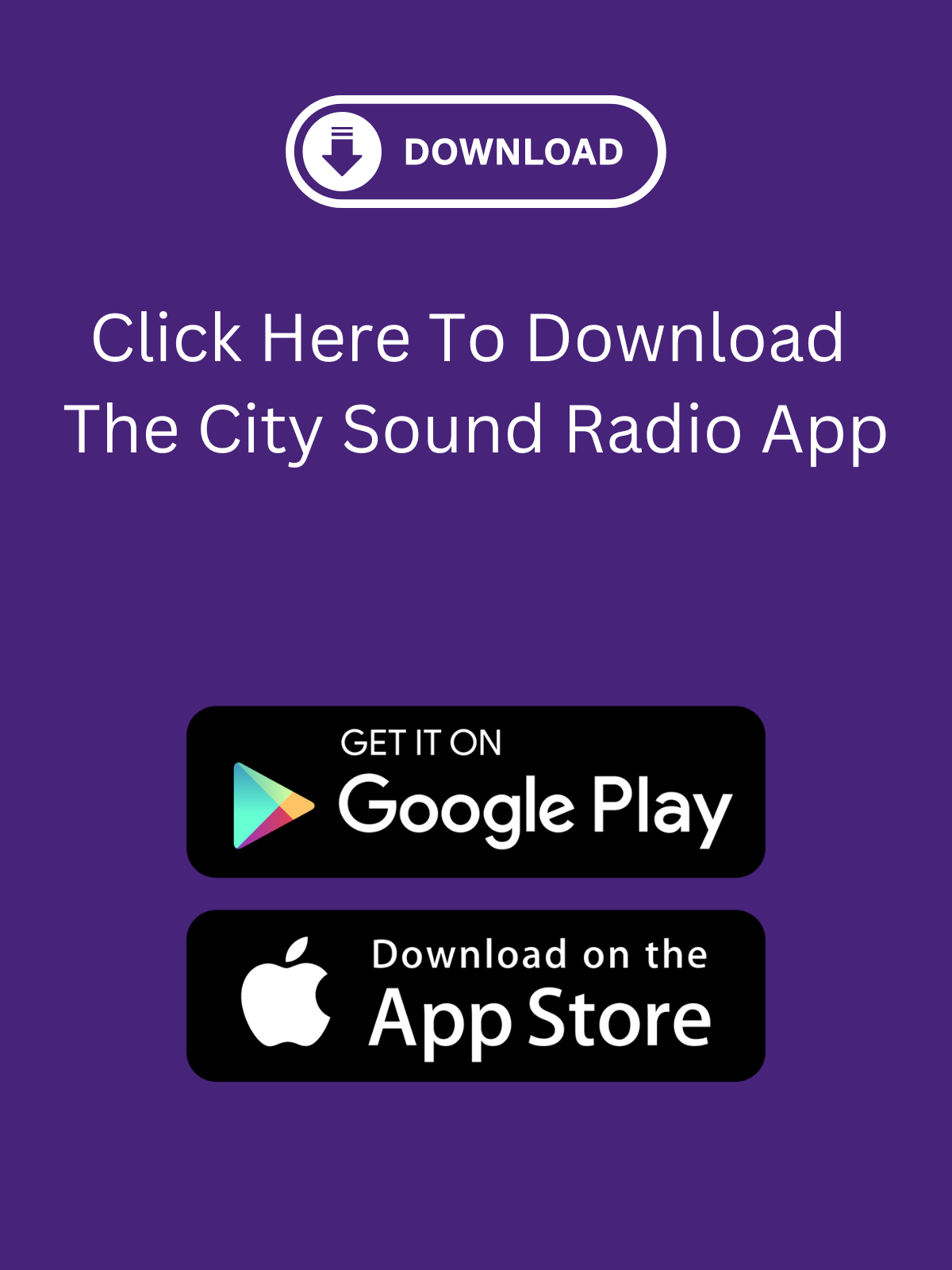 Download City Sound Radio App