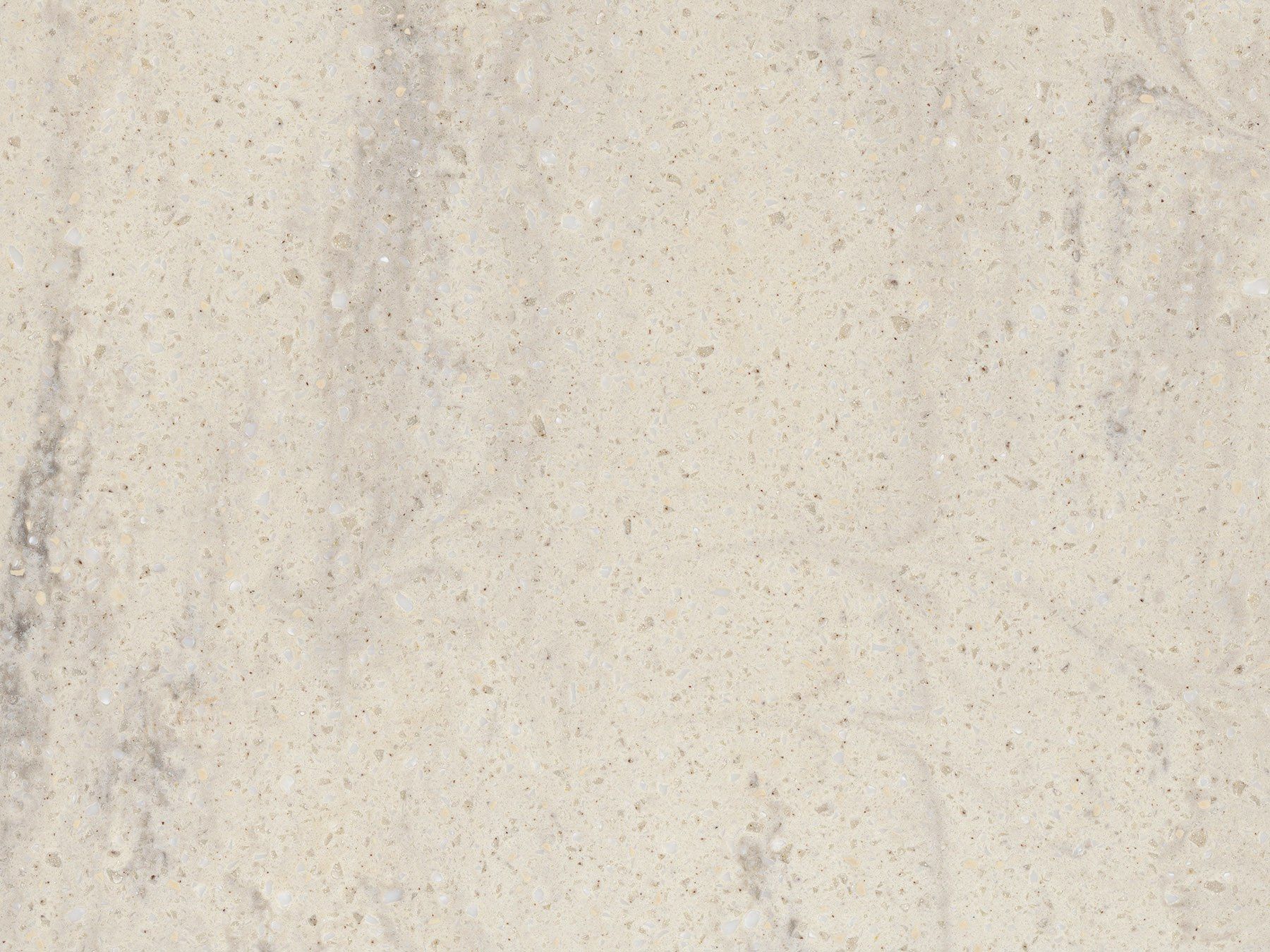 Beige, textured concrete surface with subtle variations and dark speckles.