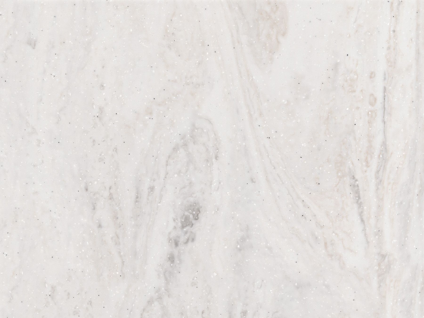 White and grey marble with subtle swirling patterns.