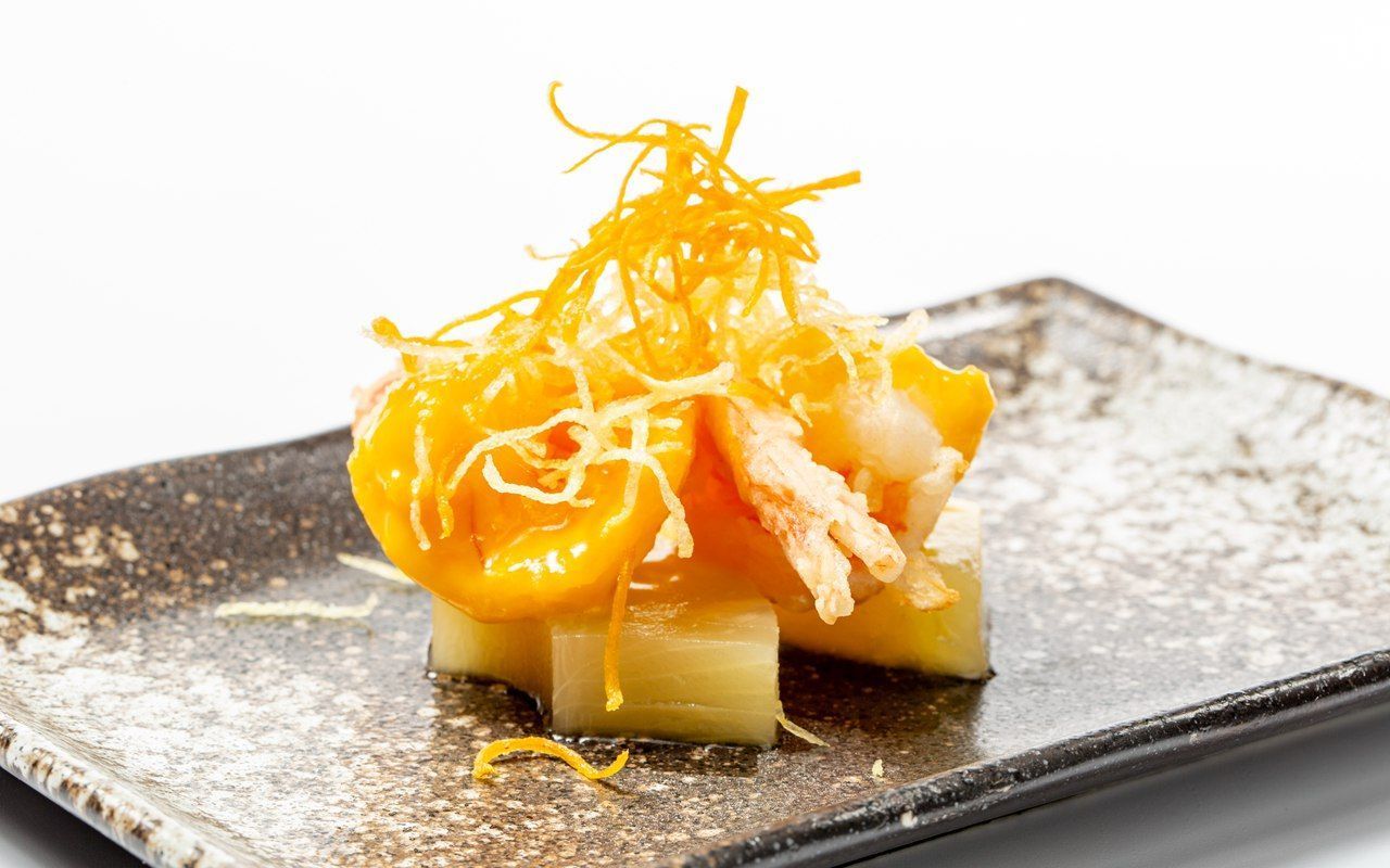 crevettes frites au beurre