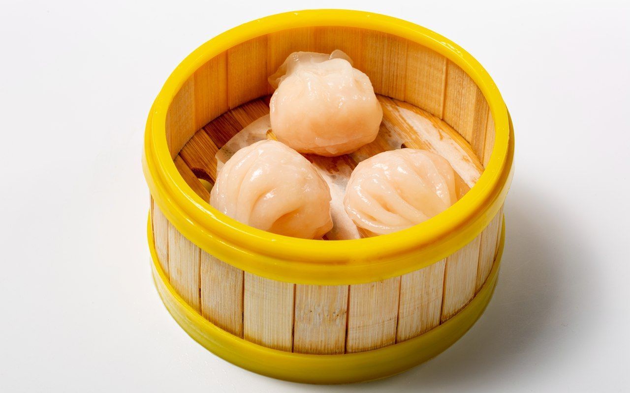 Raviolis crevettes à la vapeur