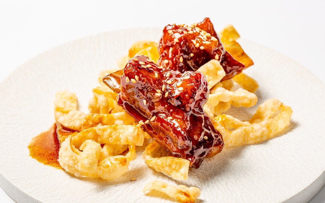 travers de porc aigre doux