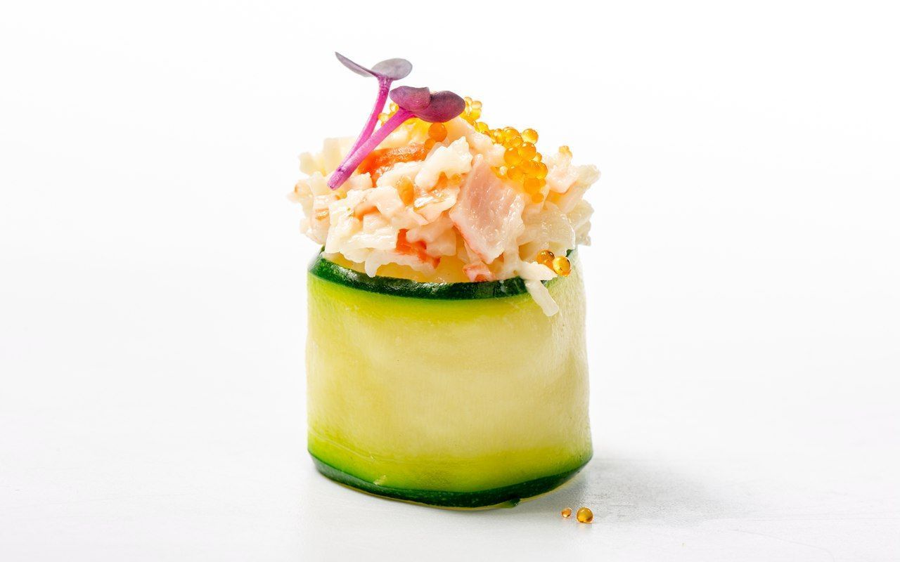 gunkan courgette kani