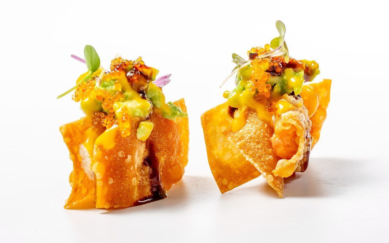 crispyrice saumon mangue