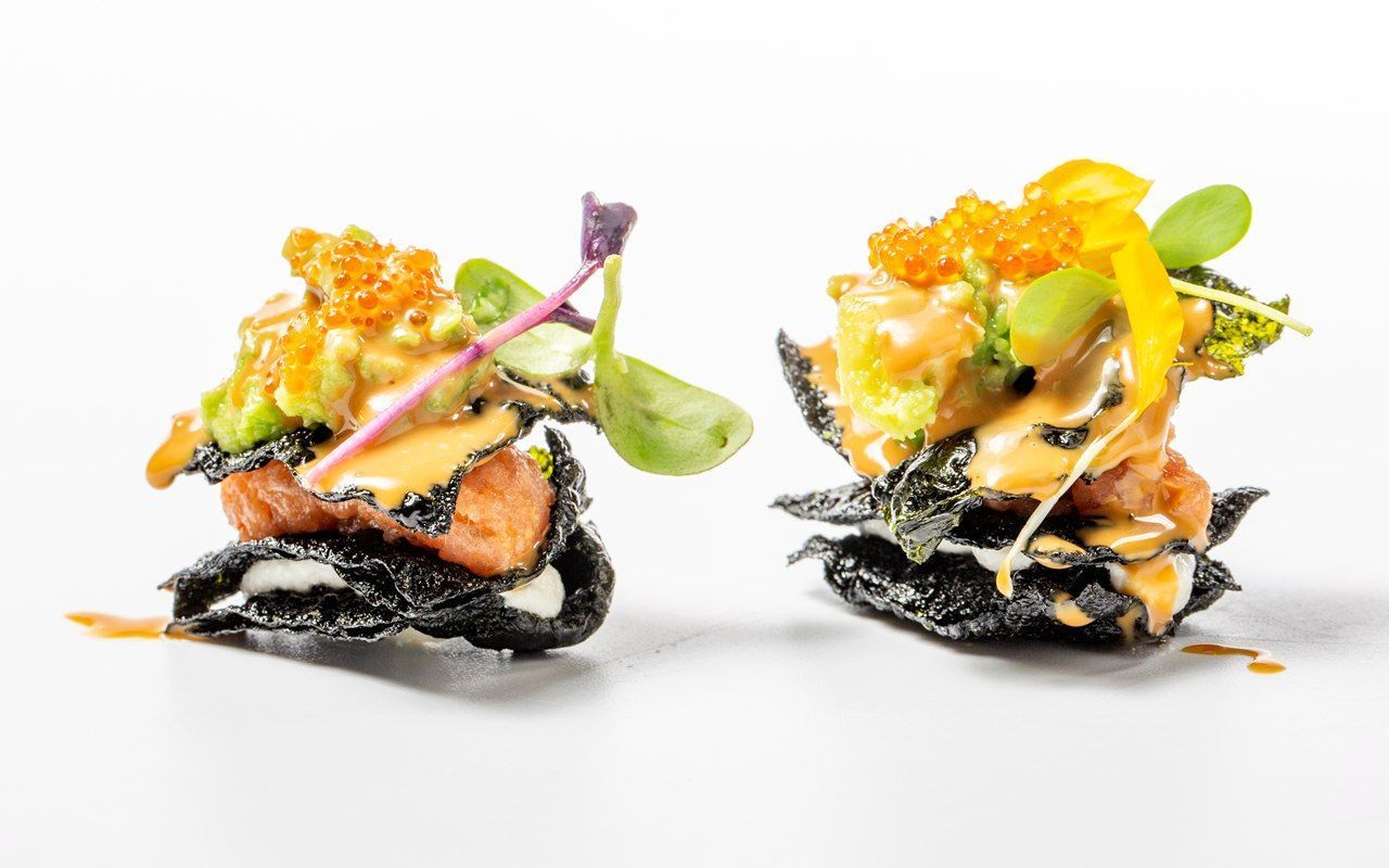 tuna nori croustillant