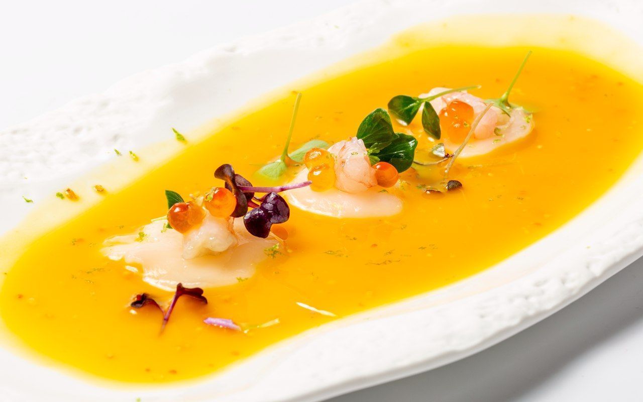 carpaccio de saint jacques