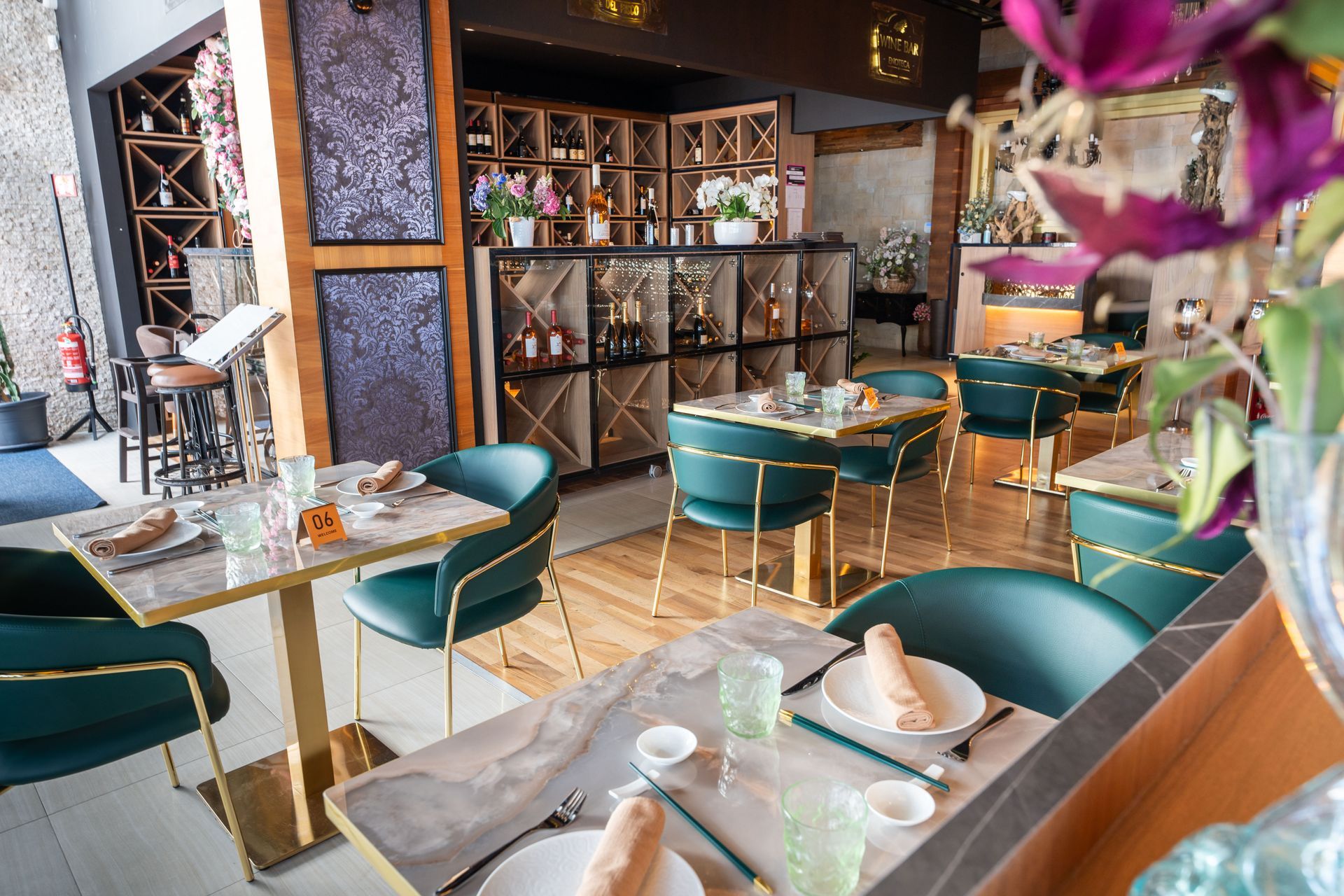 Intérieur du restaurant Hokkaido, situé à Lausanne